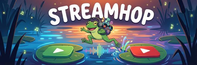 StreamHop Banner Image
